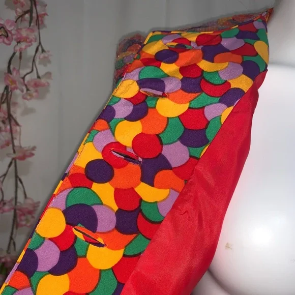 Vintage 1980's David Hayes Sequined Silk S… - Picture 12 of 12